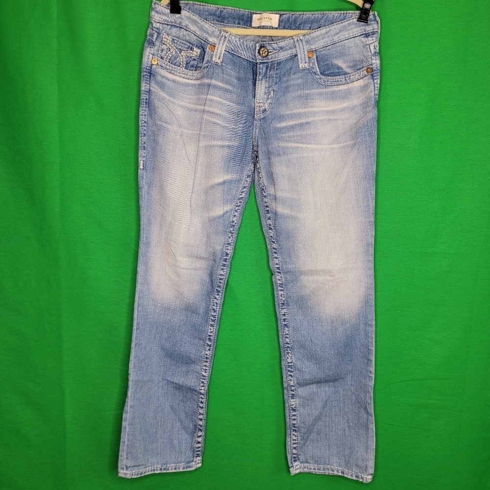 Big Star Liv Straight Jeans Size 32R